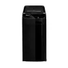 Destruidora de documentos Fellowes 100135793 — Partículas 4 x 38 mm, cesto de recolha de 68 L, Preto