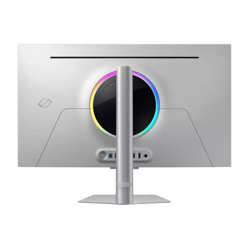 Samsung Odyssey OLED G8 G80SD LS32DG802SUXDU monitor para jogos, 32 polegadas (81,3 cm) OLED, 4K UHD 3840 x 2160, 240 Hz, 0,03 ms, HDR10, 2x HDMI, DisplayPort, hub USB 3.0, altura ajustável, pivot, prateado
