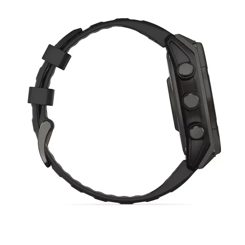 Smartwatch desportivo GARMIN fenix 8 Black – caixa de 51 mm, vidro safira, solar, GPS, 32 GB, 10 ATM, ecrã de 1,3 polegadas