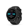 Garmin fenix 8 Sapphire relógio desportivo, 47 mm, AMOLED de 1,4 polegadas, preto/cinzento