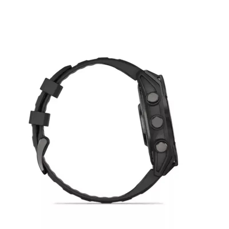 Garmin fenix 8 Sapphire relógio desportivo, 47 mm, AMOLED de 1,4 polegadas, preto/cinzento
