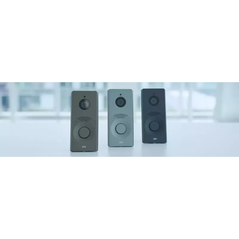 Videoporteiro 2N IP One cinzento resolução 1920x1440 IP66