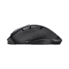 TRUST Fyda Office rato ergonómico direito sem fios – RF + Bluetooth 5.2 – ótico 2400 DPI – 6 botões – preto