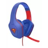 Trust GXT 415SM Zirox Headset com fios arco de cabeça Gaming Azul, Vermelho