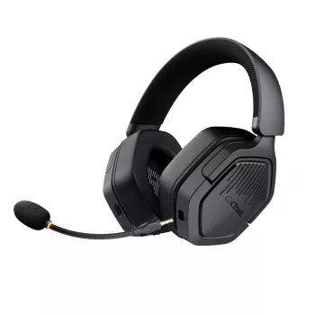 Headset TRUST GXT 493PS Carus — Com fios e sem fios (Bluetooth), Circum-aural, Arco de cabeça, 20–20000 Hz, 1,2 m, Preto
