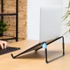 R-Go Tools Suporte para portátil R-Go Steel Travel, ergonómico e dobrável, adequado para portáteis de 10-22