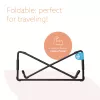 R-Go Tools Suporte para portátil R-Go Steel Travel, ergonómico e dobrável, adequado para portáteis de 10-22