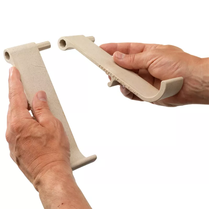 R-Go Tools Suporte para portátil e tablet R-Go Treepod, ergonómico e modular, ajustável, de base biológica