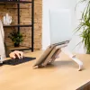R-Go Tools Suporte para portátil e tablet R-Go Treepod, ergonómico e modular, ajustável, de base biológica
