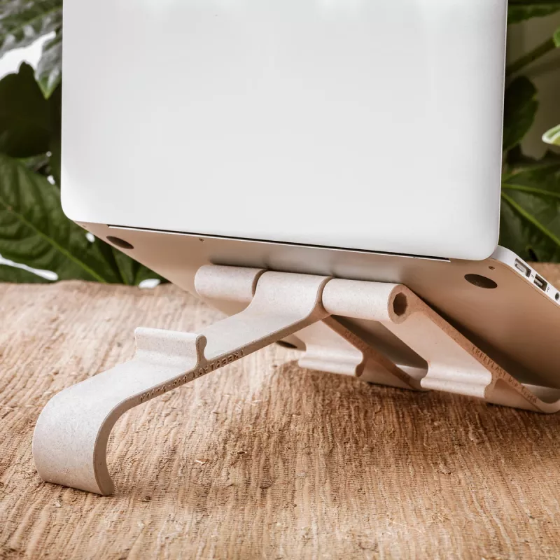 R-Go Tools Suporte para portátil e tablet R-Go Treepod, ergonómico e modular, ajustável, de base biológica