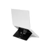 R-Go Tools Suporte para portátil R-Go Riser Attachable, ajustável, integrado no seu portátil, alumínio, preto