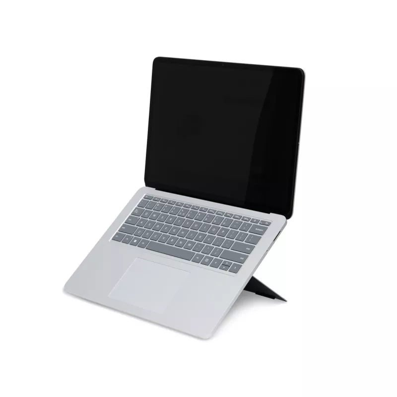 R-Go Tools Suporte para portátil R-Go Riser Attachable, ajustável, integrado no seu portátil, alumínio, preto