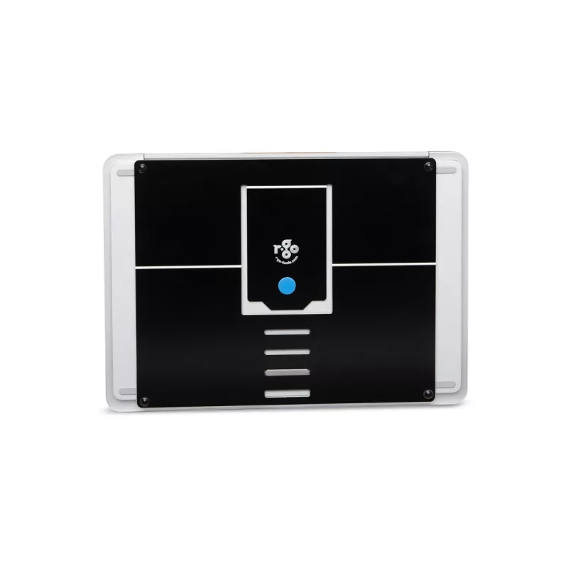 R-Go Tools Suporte para portátil R-Go Riser Attachable, ajustável, integrado no seu portátil, alumínio, preto