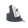 R-Go Tools Rato ergonómico R-Go HE Break com software de pausas, grande (tamanho de mão ≥ 185 mm), para canhotos, com fios, preto