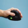 R-Go Tools Rato ergonómico R-Go HE Break com software de pausas, médio (tamanho de mão 165-185 mm), para canhotos, Bluetooth, preto