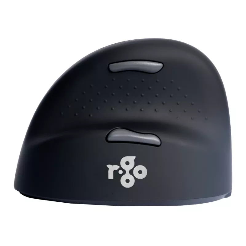 R-Go Tools Rato ergonómico R-Go HE Break com software de pausas, médio (tamanho de mão 165-185 mm), para canhotos, Bluetooth, preto