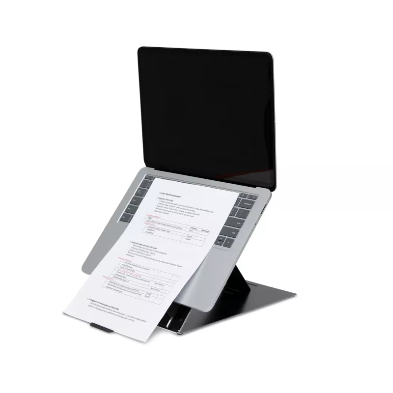 R-Go Tools Suporte para tablet e portátil R-Go Riser Duo, adequado para ecrã de 10–22