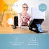 R-Go Tools Suporte para tablet e portátil R-Go Riser Duo, adequado para ecrã de 10–22