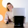 R-Go Tools Suporte para tablet e portátil R-Go Riser Duo, adequado para ecrã de 10–22