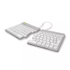 R-Go Tools Split Break RGOSBUKWLWH teclado sem fios, disposição UK, branco