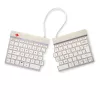 R-Go Tools Split Break RGOSBUKWLWH teclado sem fios, disposição UK, branco