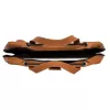 Mala para portátil R-Go Tools R-Go Viva, couro plena flor, com suporte para portátil integrado, alça de ombro, 39,6 cm (15,6