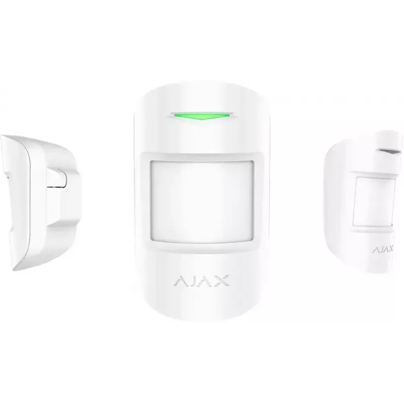 Sensor infravermelho passivo PIR Ajax MotionProtect sem fios parede branco