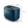 Torradeira Philips série 3000 HD2511/70 8 2 fatias 830 W azul
