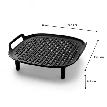 Grelhador e espetos Philips acessório para Airfryer 6,2 L