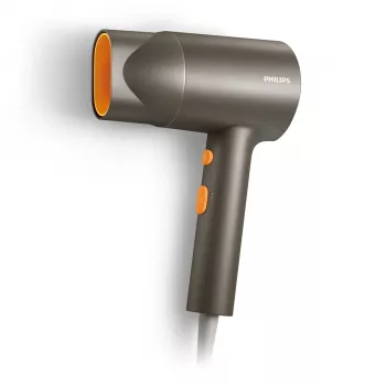 Secador de cabelo Philips série 3000 BHD321/00 — 1600 W, 2 níveis de calor, 2 velocidades, iónico, 350 g, cinzento