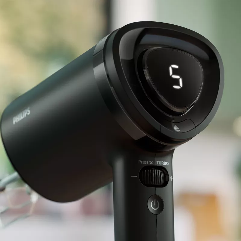Batedeira de mão Philips HR3781/10 500 W, 5 velocidades + turbo, caixa em plástico, cabo de 1 m, batedores e ganchos para amassar