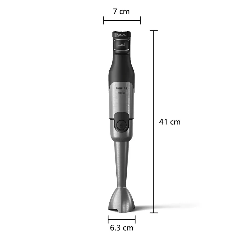 Philips série 5000 HR2682/00 misturadora varinha mágica 1200 W preto, aço inoxidável