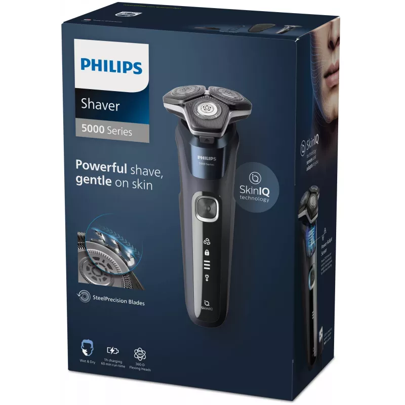 Máquina de barbear Philips Série 5000 S5885/35 húmido e seco