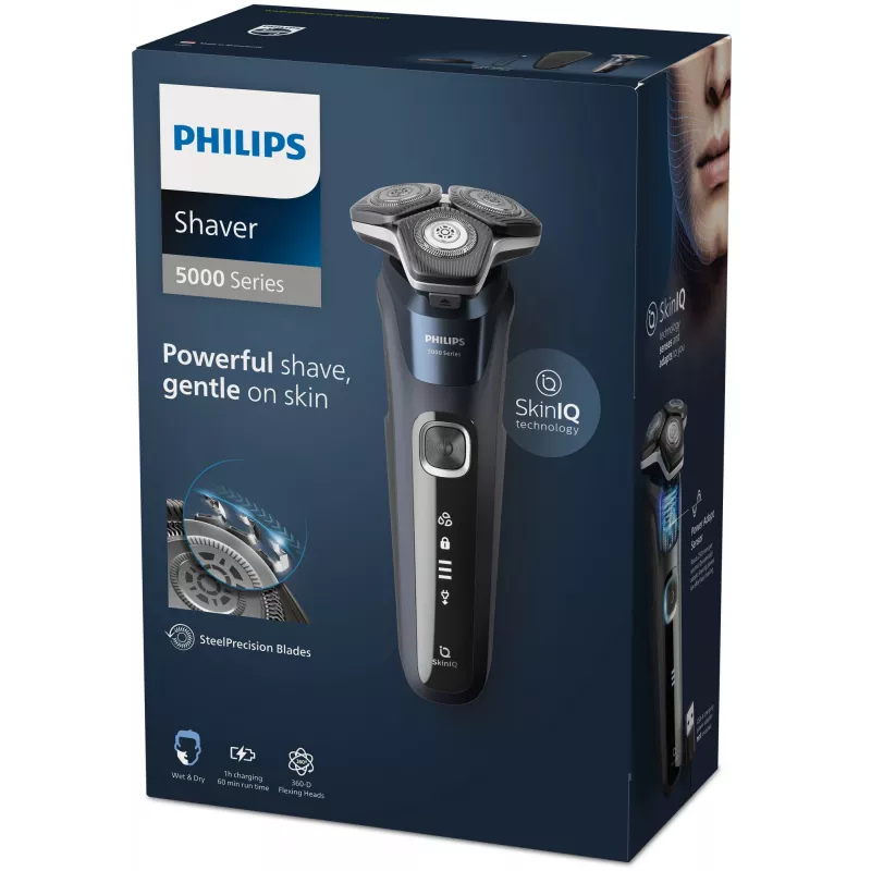 Máquina de barbear Philips Série 5000 S5885/35 húmido e seco