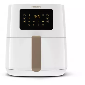 Fritadeira de ar quente Philips Série 5000 HD9255/30 individual 4,1 l de bancada 1400 W dourado, branco