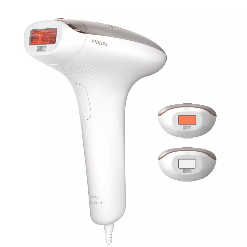 Depiladora de luz Philips Lumea Advanced SC1998/00 Intense Pulsed Light (IPL) marfim