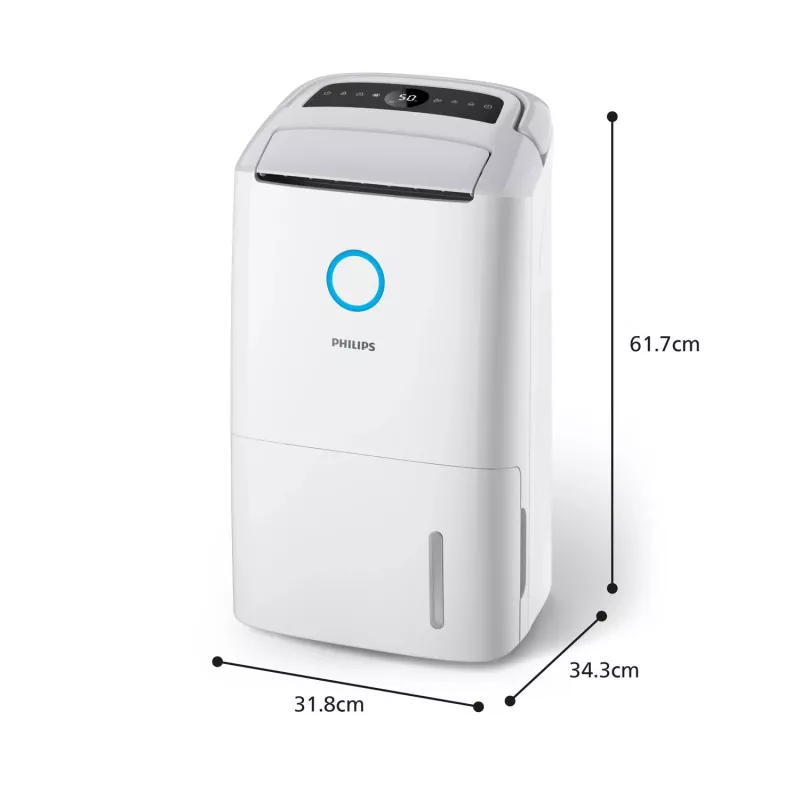 Desumidificador Philips Série 5000 DE5305/11 4 l 54 dB branco