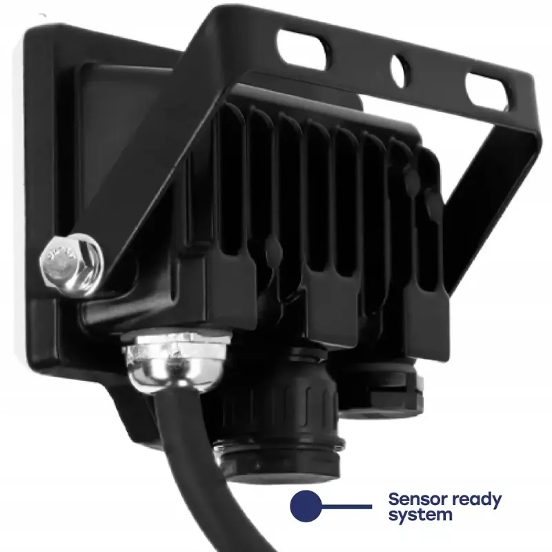 Luminária LED de parede VISIONAL VS122-10W-40K — 10 W, 1100 lm, 4000 K para iluminação exterior/fachada