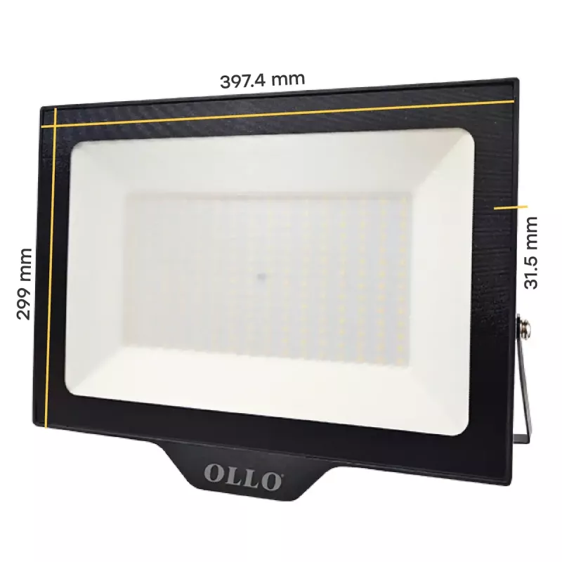 Holofote LED exterior OLLO VS121C-200W-40K — 200 W, 20 000 lm, 4000 K