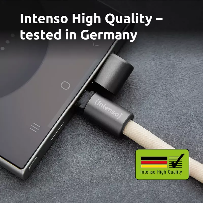 Cabo USB Intenso Handykette 1,65 m USB-C Beige