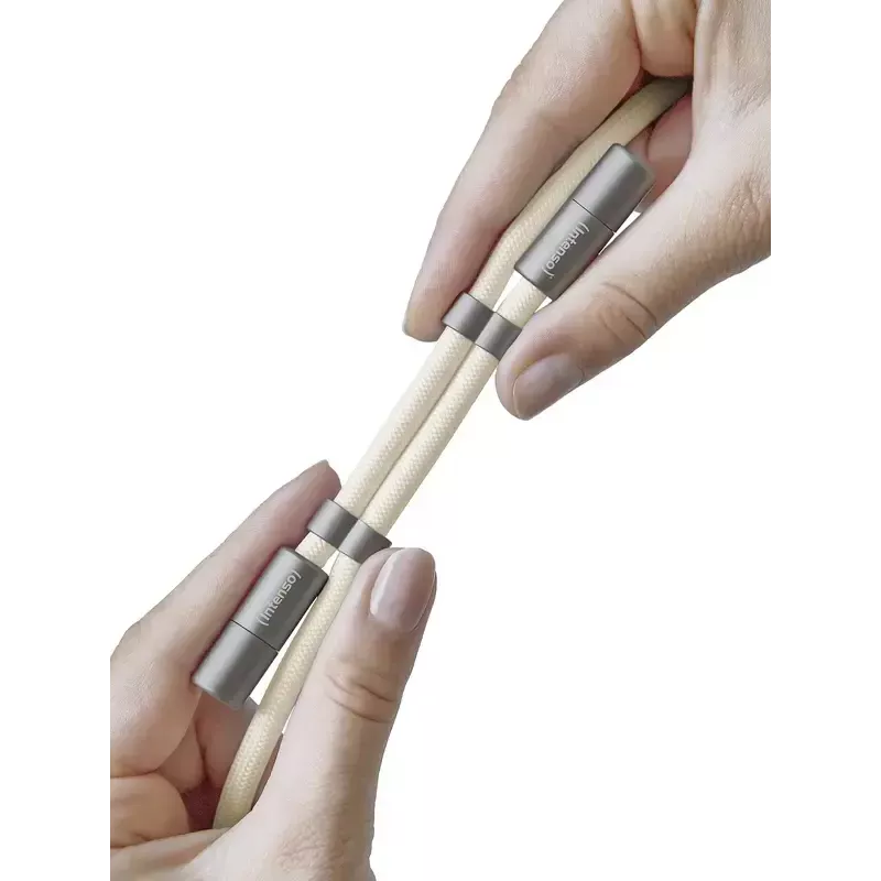 Cabo USB Intenso Handykette 1,65 m USB-C Beige