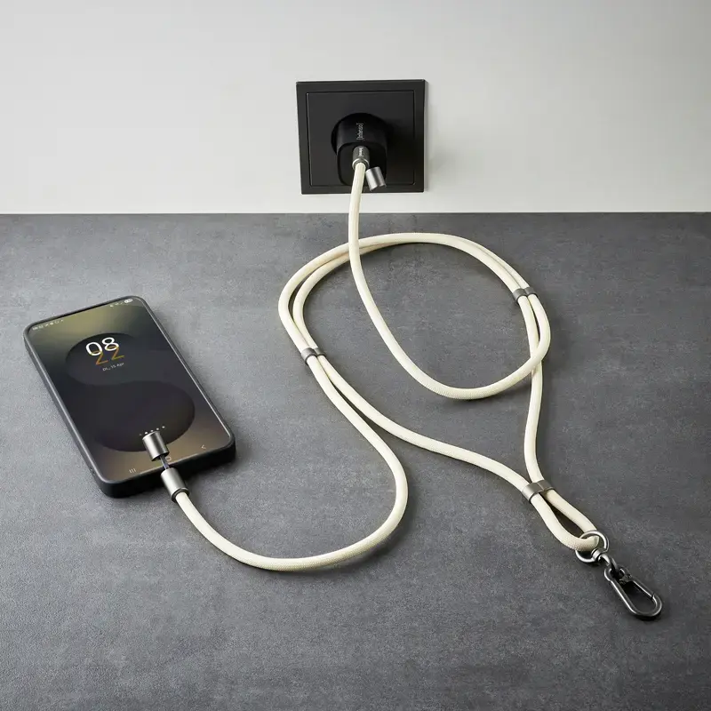 Cabo USB Intenso Handykette 1,65 m USB-C Beige