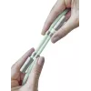 Cabo de carregamento USB-C Intenso com alça para telemóvel, carregamento rápido 60W, comprimento ajustável 1,65m, nylon, verde
