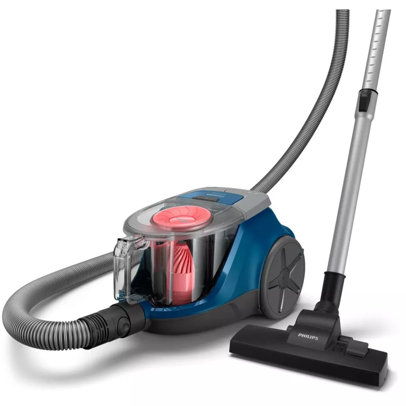 Aspirador de pó com saco Philips 2000 series XB2123/09 — 850 W, 1,3 L ciclone, para tapetes e pavimentos duros