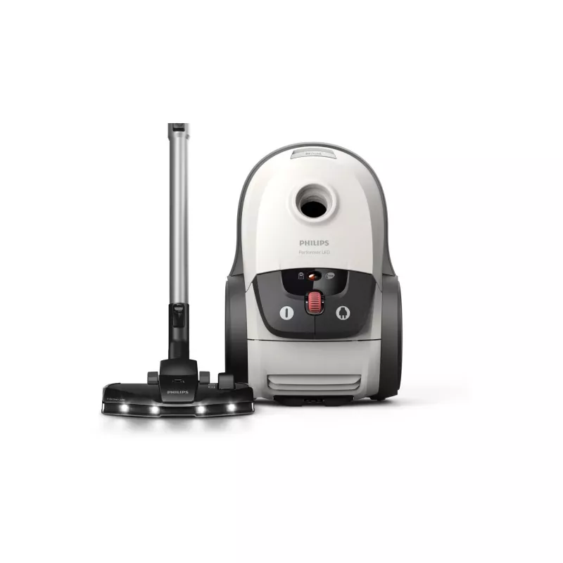 Aspirador de pó com saco Philips 8000-Serie XD8142/12 — 900 W, saco 4 L, HEPA, raio de ação 12 m
