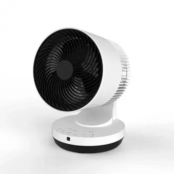 Ventilador doméstico com pás Stylies Gemma preto branco 2000W de mesa