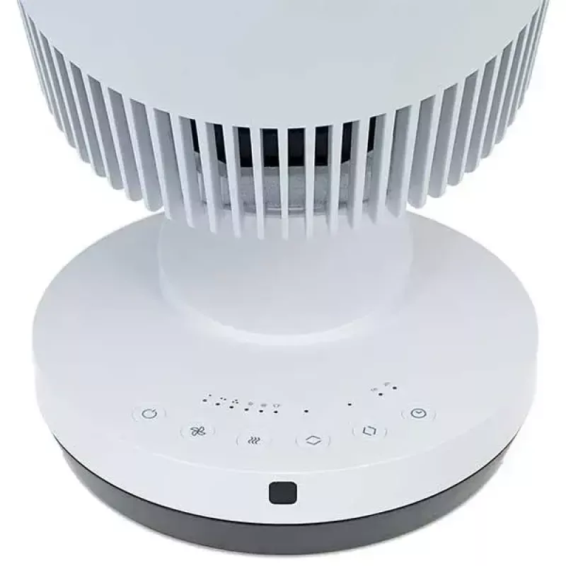 Ventilador doméstico com pás Stylies Gemma preto branco 2000W de mesa