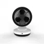 Ventilador doméstico com pás Stylies Gemma preto branco 2000W de mesa