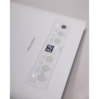 Desumidificador Stylies REGULUS — nível de ruído 45 dB, 460 × 290 mm, 10 kg, cinzento/branco