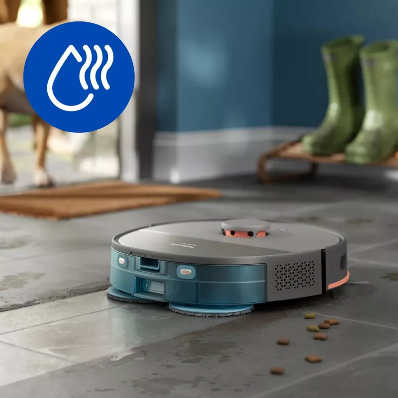 Aspirador robô Philips XU5000/10 — saco de pó 0,26 L, Li‑Ion 4800 mAh, 200 min de autonomia